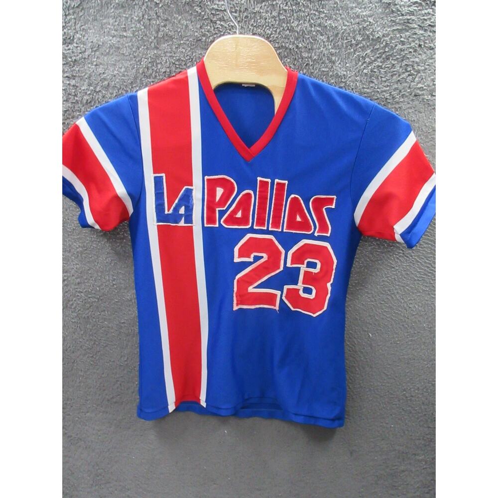 Vintage 70s/early 80s LA POLLOS Men's Large Southern Athletic Soccer Jersey USA